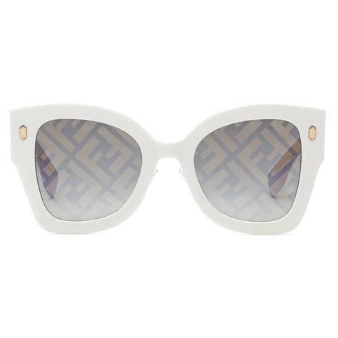 fendi sunglasses white frame|fendi sunglasses for cheap.